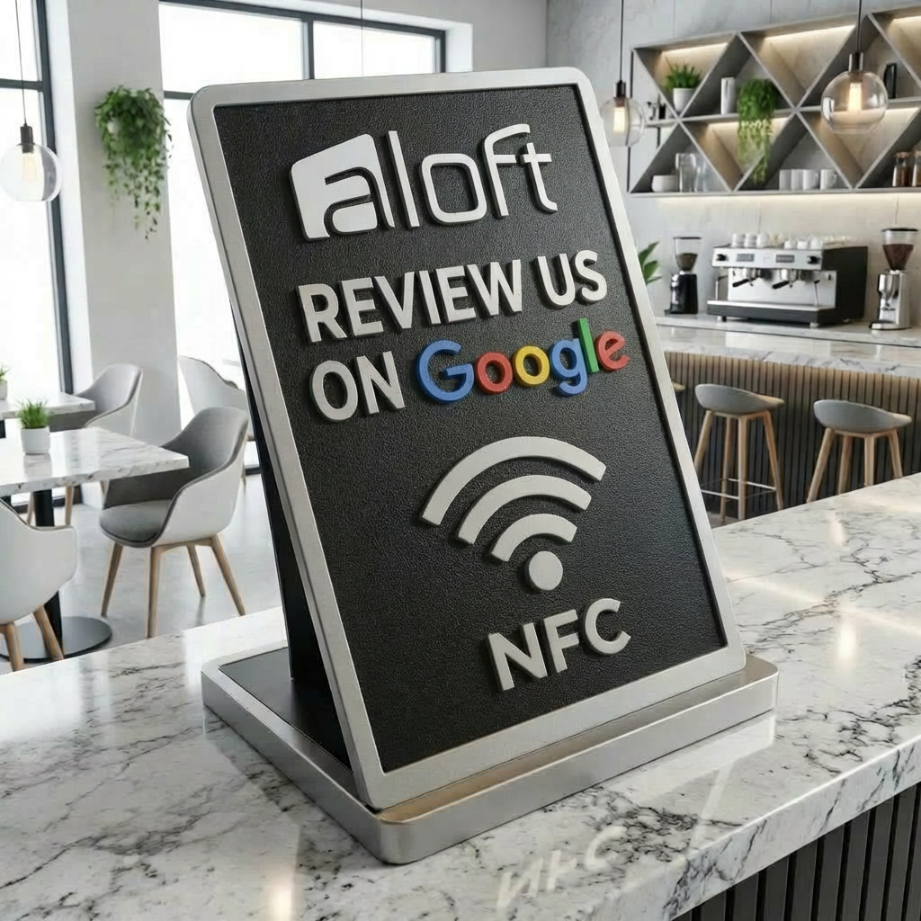Google Review NFC Tap Sign