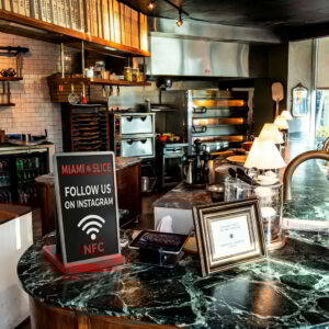 custom instagram nfc sign