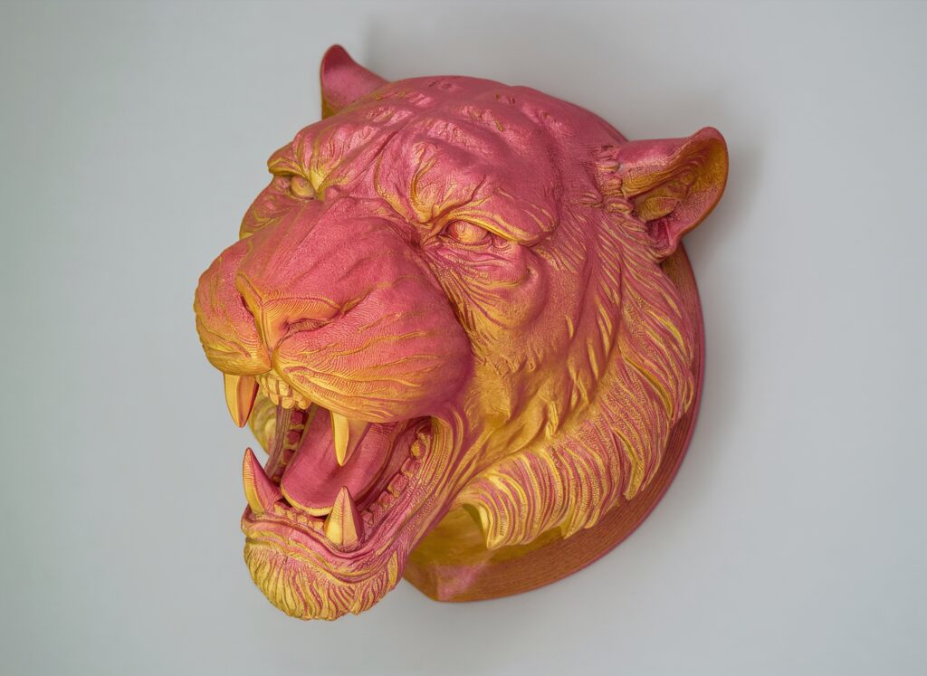 Wall Mounted Tiger Head