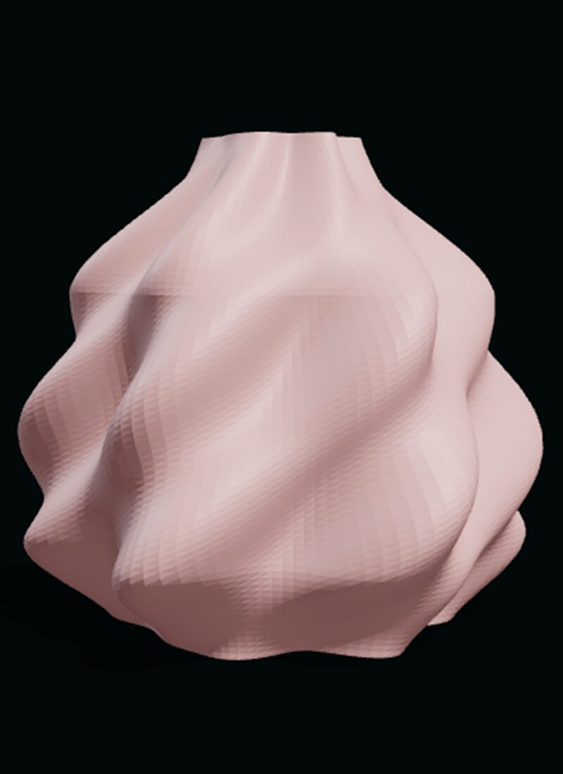 Sculpted Form — Plastika3D Custom Vase